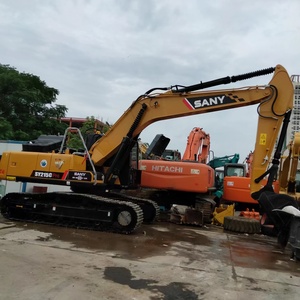 Excavadora Usada de Segunda Mano Sany SY215C, Excavadora Hidráulica de Orugas de 21 Toneladas para Construcción, Minería, Agricultura y Jardinería - Product Image 5