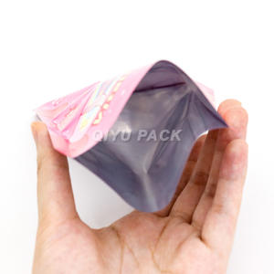 Çevre dostu içinde yüz maskesi alüminyum folyo için özelleştirilmiş özel baskı logosu marka ile boş 3 tarafı mühür kılıfı - Product Image 4