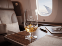 Gobelet en verre léger pour avion, idéal pour la classe affaires – Tasse en cristal incassable pour le service en cabine des compagnies aériennes