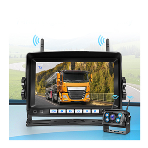 Không dây xe máy ảnh 7 inch hỗ trợ quay video không dây sao lưu máy ảnh phía sau xem cho xe tải hệ thống an ninh DVR Ghi âm - Product Image 1