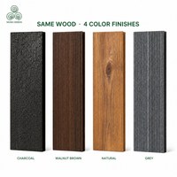Revestimiento de Madera Shou Sugi Ban de MUMU DESIGN, Madera Natural Carbonizada con Ranura y Lengüeta, Revestimiento para Edificios Comerciales de Fábrica