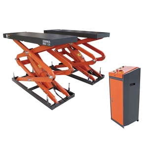 <span class=keywords><strong>Lift</strong></span> Mobil Gunting Ultra Tinggi Di Tanah Kapasitas 3200 Kg 7000 Lbs Bersertifikasi CE dengan <span class=keywords><strong>Platform</strong></span> Yang Dapat Ditarik - Product Image 4