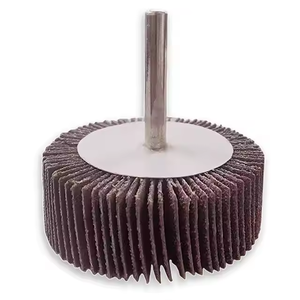 Disque de meule à lamelles abrasives 80 grains Meule abrasive Accessoires <span class=keywords><strong>Dremel</strong></span> Outil rotatif de polissage de papier de verre Roue à lamelles avec arbre - Product Image 3