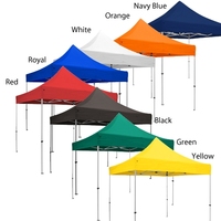 Tonnelle hexagonale de 3x3m (10x10 pieds) pour événements extérieurs, marque personnalisée, tente publicitaire robuste 20x20 pieds