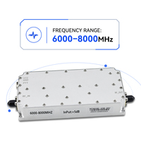 Module amplificateur RF personnalisé GaN 6000-8000 50W pour détection de drones anti-FPV, durable, pour drones professionnels