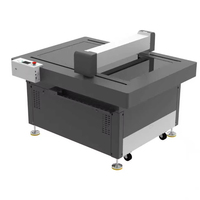 Máquina de Corte de Etiquetas Teneth FC7090E Modelo 3D, Tamaños A2, A3, A4, Cortadora de Cama Plana, Corte de Hojas Completas y Medias