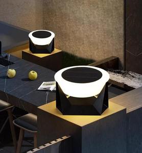 Lámpara <span class=keywords><strong>Solar</strong></span> LED para Jardín con Control Remoto, Batería Recargable, para Portones de Villas, Pilares, Caminos, con Diseño de Cesta de Fuego, Clasificación IP65 - Product Image 1
