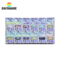 Distributeur automatique de jouets de jeu d'affichage de machine à capsules personnalisée à jetons populaire