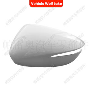 กระจกมองหลังสีขาวสำหรับรถ CX3/CX5 ABS อะไหล่เปลี่ยนด้านซ้ายใหม่ - Product Image 4