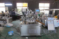 Machine de remplissage semi-automatique pour tubes souples en plastique, crème cosmétique, dentifrice