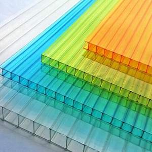 Feuilles de <span class=keywords><strong>polycarbonate</strong></span> transparentes en plastique transparent, feuilles alvéolaires en <span class=keywords><strong>polycarbonate</strong></span> - Product Image 2