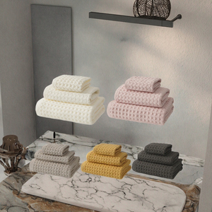 Thấp GSM rô khăn tắm thấm nước Trọng lượng nhẹ, da nhẹ nhàng vải lý tưởng cho trang trí phòng tắm, khách sạn cung cấp - Product Image 3