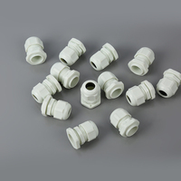 Vente chaude Rohs plastique étanche IP68 nylon réglable 3.5 - 13mm joints de presse-étoupes PG7 PG9 PG11 PG13.5 PG16 PG19 PG21