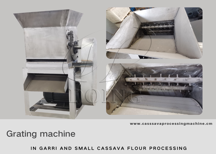 500kg/h-1t/h Cassava Grinding Machine - Garri & Flour Making