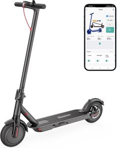 Patinete Eléctrico H1 de Dos Ruedas, Motor sin Escobillas de 350W, Velocidad de 25 Km/h, Carga de 120 kg, Tracción Dual, Alcance de 15 km, 10 Pulgadas - Product Image 1