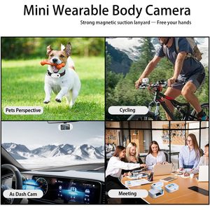 <span class=keywords><strong>Camera</strong></span> Wifi Mini 1080P 4K, <span class=keywords><strong>Camera</strong></span> Thể Thao Từ Tính Kiểu GoPro, Quay Phim 360 Độ Khi Đạp Xe, <span class=keywords><strong>Camera</strong></span> Hành Trình BodyCam, <span class=keywords><strong>Camera</strong></span> Hành Động Nhỏ Gọn Cho Vlog - Product Image 6