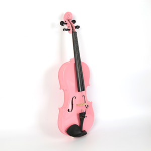 Violin người lớn mới bắt đầu, Violin hồng của trẻ em, 44-81. Nhạc cụ ghi chú màu đỏ cho người mới bắt đầu - Product Image 4