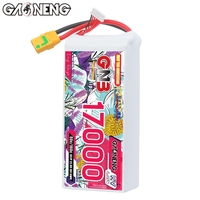 Batterie LiPo GNB GAONENG 6S 17000mAh 17AH 22.8V 80C XT90S RC HV LiHV Haute Tension pour Drones FPV Grande Échelle, Hélicoptères, Voitures RC et Bateaux