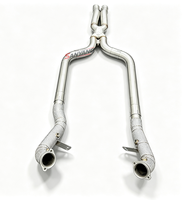 Tuyau d'échappement haute qualité pour Mercedes-Benz AMG C43 E43 E400 W205 W207 M276 3.0T – Collecteur et tuyau de test