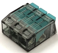 221-415 connecteurs d'épissure de fil à levier à ressort connecteur Compact bornes de câblage rapide pour la décoration de la maison