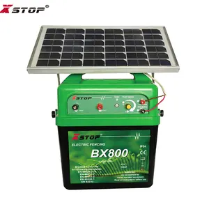 Electric Fence Energizer Can Use 12V Solar Powered Cattle/ Horse/ Sheep/ Pig / Bear Electric Fence