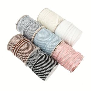 <b>Large</b> Roll 0.9MM Hook Edge Bubble Grid Waffle Edge Polyester Ribbon Handmade <b>Bow</b> Hair Accessories Bags Shoes Clothing Zexiao - Product Image 5