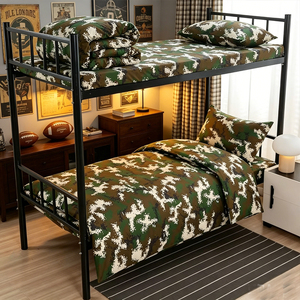 Draps de lit, housses de couette, taies d'oreiller pour hôpitaux, sanatoriums et dortoirs, ensemble de trois pièces de matériel médical - Product Image 1
