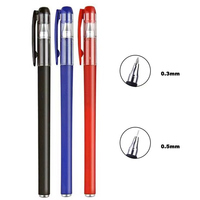 Pulpen Gel Kantor Grosir 0.5mm Pulpen Tanda Tangan Alat Tulis Siswa Pulpen Hitam