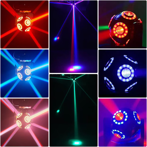 Barra de Luces Móviles de 150W para KTV, <span class=keywords><strong>Discoteca</strong></span>, Baile en Interiores, Rotación de 360 Grados, Luces de Escenario DMX512 de Colores - Product Image 6