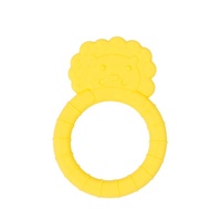 FUBON Jouet de dentition pour bébé en silicone de qualité alimentaire sans BPA en forme de gourde avec logo personnalisé pour 0-12 mois