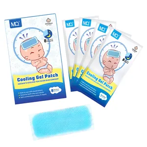 Health product ice cooling patch for baby raw material temperature fever cooling gel patch private label
