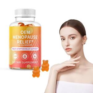 Gomitas de Apoyo Hormonal para la Menopausia, Suplementos para el Cuidado de la Salud Femenina, para la Sudoración Nocturna, los Brotes de Calor y la Relajación del Estado de Ánimo (OEM/ODM) - Product Image 2