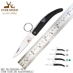 Cuchillo táctico plegable de acero inoxidable de Venta caliente para Camping y supervivencia de caza OEM personalizable con logotipo láser - Product Image 1