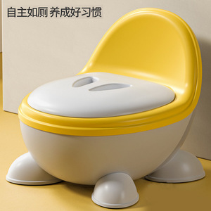 Portable Baby Potty Detachable Toilet Seat For Toddlers Training Use PP Material Solid Color - Product Image 3