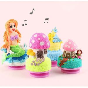 Juguete Educativo de Arcilla Blanda en Oferta, Set de Slime DIY para Niños, Slime de Baño Colorido, Arcilla Esponjosa con Copos - Product Image 3