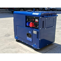 Générateur diesel portable silencieux ou ouvert pour la maison, petite centrale électrique 2kw/3kw/4kw/5kw/6kw/8kw/9kw/10kw/12kw/15kw 220v 380v 48v