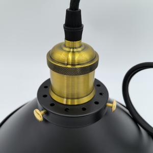 Nordic Retro Modern Pendant Light E27 Black Metal Shade Warm <strong>White</strong> <strong>Hanging</strong> for Dining Room Home Bar Chandeliers Pendant Lights - Product Image 6