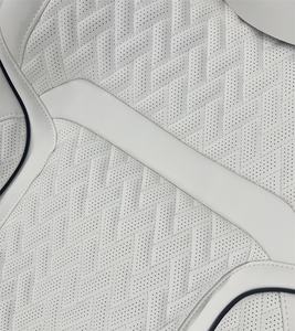 Funda Universal para <span class=keywords><strong>Asiento</strong></span> de <span class=keywords><strong>Coche</strong></span> de PVC Negra y Roja, Impermeable, de Cuero PU, Juego Completo para Audi A6 C7 C6, Funda Protectora - Product Image 3