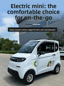 Mini scooter électrique à 2 portes, petite voiture à quatre roues pour personnes âgées - Product Image 4
