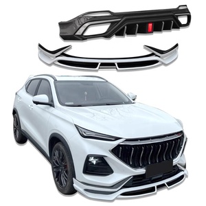 ชุดแต่งตัวถังรถยนต์ RUNZE สำหรับ CHANGAN OSHAN ปี 2020-2023 ชิ้นส่วนกันชนหน้า/หลังพร้อมไฟ ไม่มีสี วัสดุ ABS แบบยึดด้วยสกรู - Product Image 1