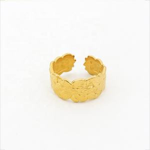 Venta al por mayor transfronteriza Europa y EE. UU. Anillo de amor unisex de acero inoxidable Justop, anillo abierto multiarticulado, MOQ 30 piezas, origen China - Product Image 6