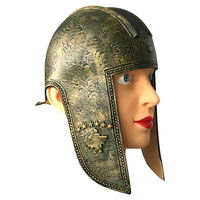 Masque de casque de chevalier en latex pour Halloween et Pâques, idéal pour les fêtes, les déguisements et les accessoires de performance