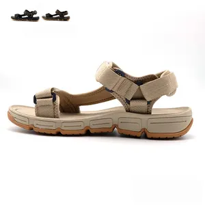 Hotsale Cheap Soft Flat Webbing Phylon Rubber Sole Casual Summer Sandals