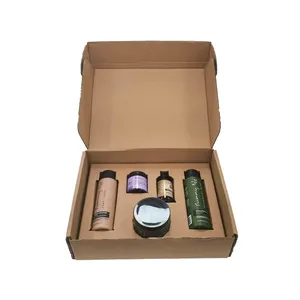 Customized cosmetic gift box according to user product requirements As skincare set carton box Used for shoes box