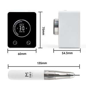 Perceuse à ongles électrique sans fil portable et puissante 30000 tr/min pour usage domestique - Product Image 3