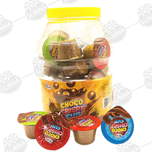 Hot Selling Halal Choco Crispy Cup <strong>Mini</strong> Chocolate Jam Biscuits Fruity Nut Candy Sweet Crisps <strong>Jar</strong>/Packaging Slinna Brand - Product Image 5