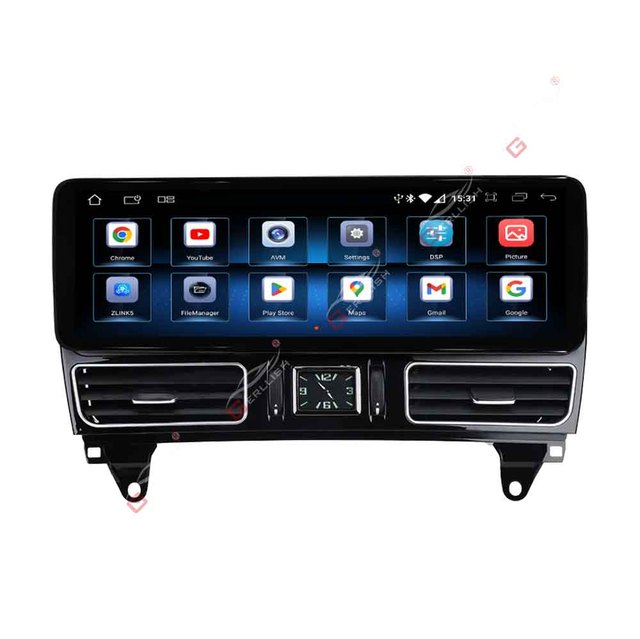 Gerllish 14.9 Android Car Radio for Mercedes Benz ML 2013 2014 2015 Gps Navi Android Auto Multimedia Player Head Unit Screen