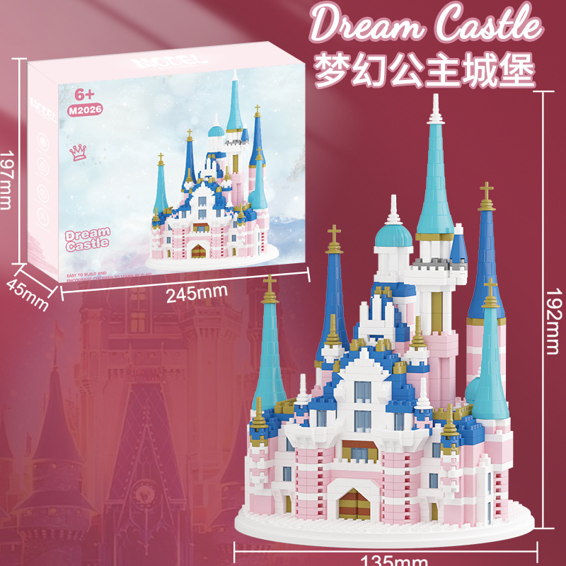 Castillo de Princesas 4999 Piezas [Caja de Color]