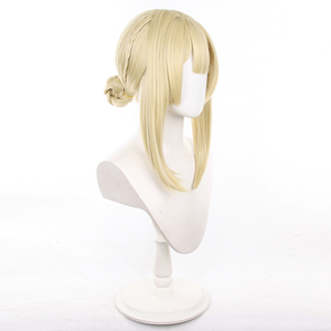 วิกผมคอสเพลย์ไวโอเล็ต เอเวอร์การ์เดน แบบมวยผมคู่ สีทอง ขนาด 45 ซม. จาก Ainizi Wholesale - Product Image 4