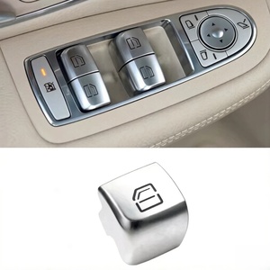 2059056811สวิตช์หน้าต่างคนขับด้านซ้ายฝาครอบปุ่มสำหรับ <span class=keywords><strong>Mercedes</strong></span> C W205 gLC W253 2015-2021ซ่อม205 905 68 11 - Product Image 4